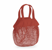 Load image into Gallery viewer, RUSTIC TOMATO - Organic Cotton Mesh Grocery Bag