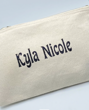 Load image into Gallery viewer, Canvas Pouch - Beige