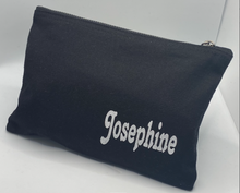 Load image into Gallery viewer, Canvas Pouch - Black