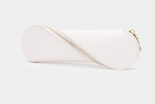 Load image into Gallery viewer, BEIGE PRETZEL - Leather Pencil Case (NAME)
