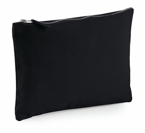 Canvas Pouch - Black Quality Cotton