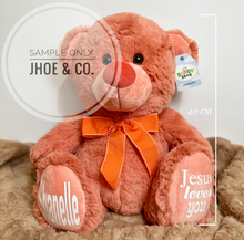 Load image into Gallery viewer, BUDDY BROWN - Personalised Teddy Bear 40cm (Korimco)
