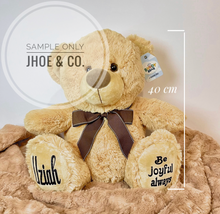 Load image into Gallery viewer, BUDDY BROWN - Personalised Teddy Bear 40cm (Korimco)
