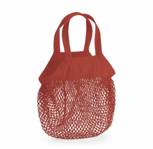 Load image into Gallery viewer, RUSTIC TOMATO - Organic Cotton Mesh Grocery Bag
