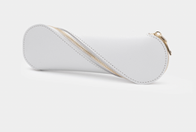 Load image into Gallery viewer, CLOUD ASH PRETZEL - Leather Pencil Case ( INITIALS ONLY )
